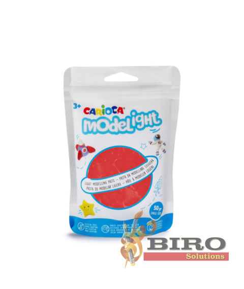 Plastilină moale Carioca 50 g roșie